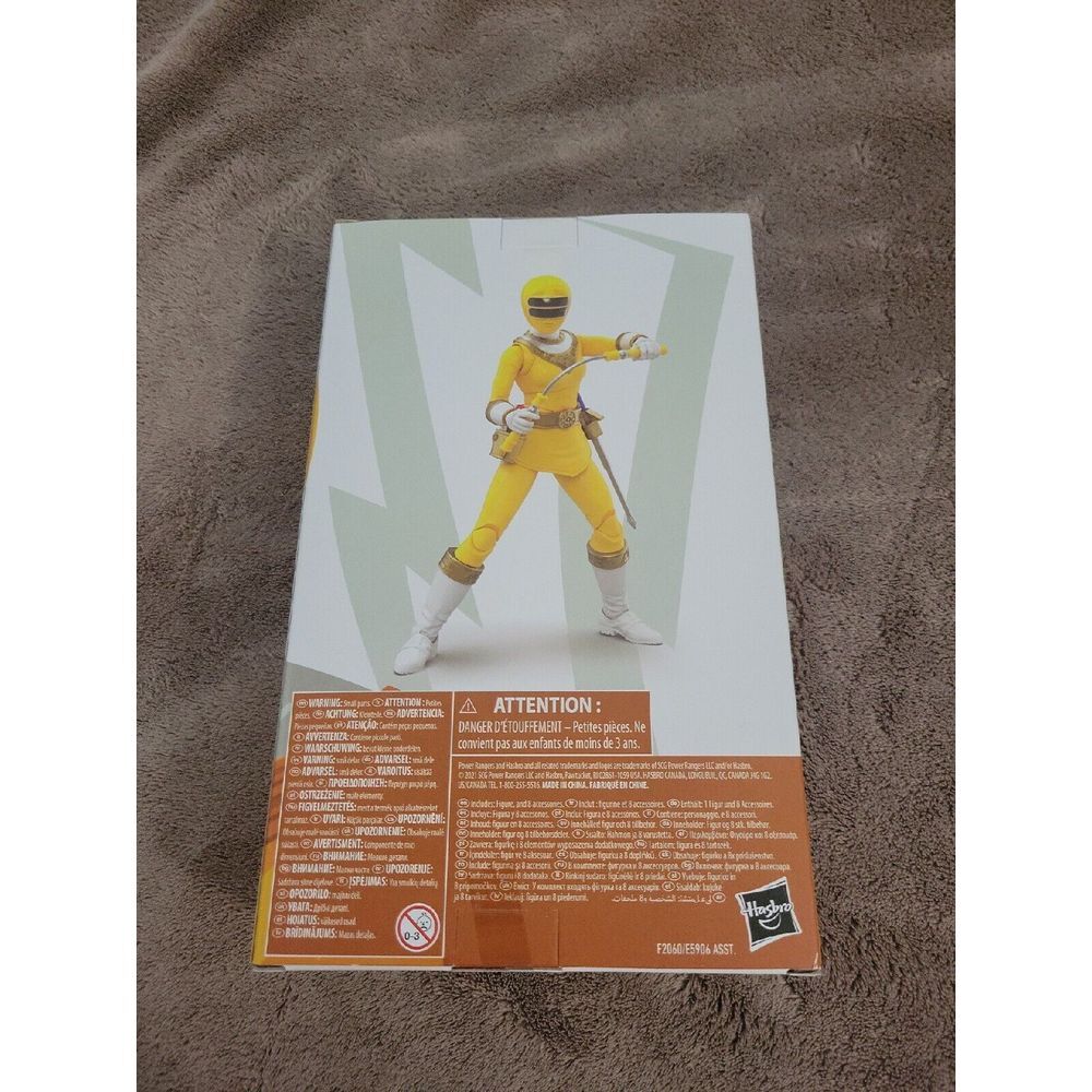 Hasbro Power Rangers Lightning Collection Zeo Yellow Ranger‎ Action Figure -... - Picture 2 of 3
